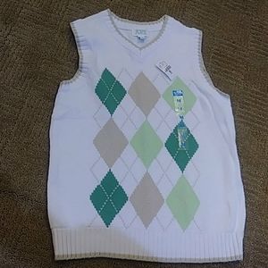Children's Place argyle sweater vest size 7/8